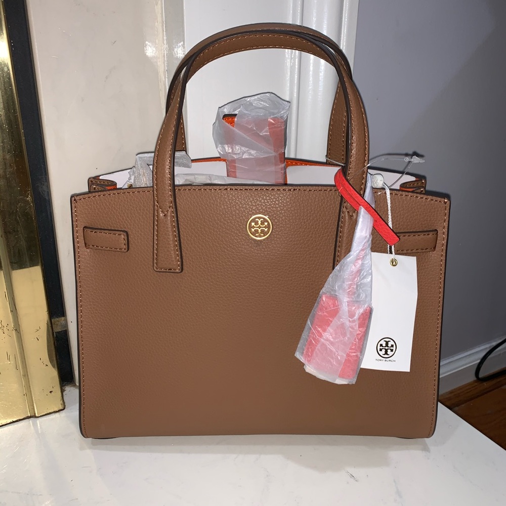 COPY - Tory Burch small satchel bag ONLY BROWN ONE